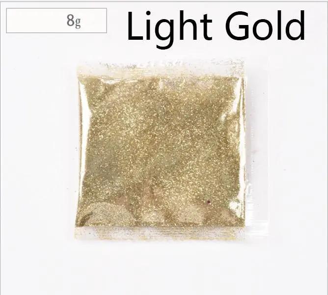 23 Colour Fine Glitter 8g per bag by Resin Art NZ