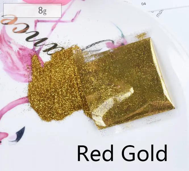 23 Colour Fine Glitter 8g per bag by Resin Art NZ