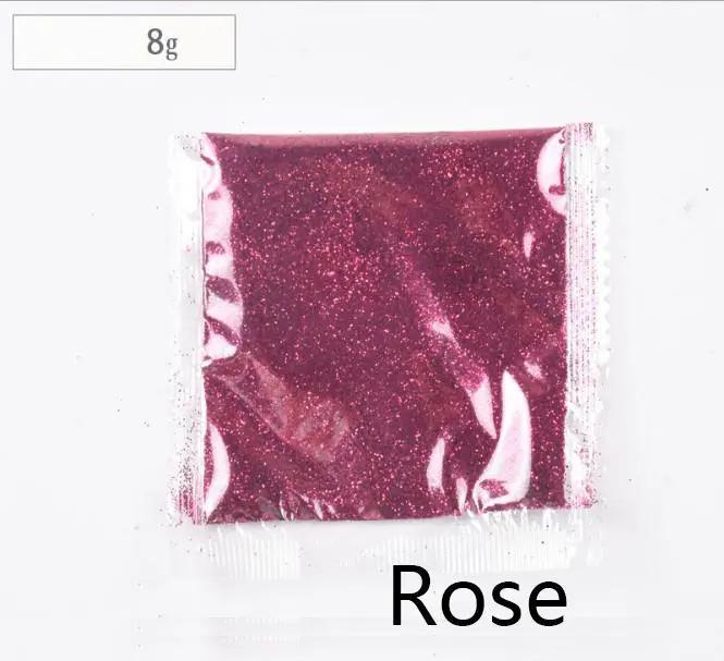 23 Colour Fine Glitter 8g per bag by Resin Art NZ