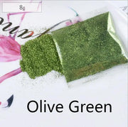 23 Colour Fine Glitter 8g per bag by Resin Art NZ