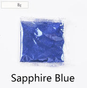 23 Colour Fine Glitter 8g per bag by Resin Art NZ