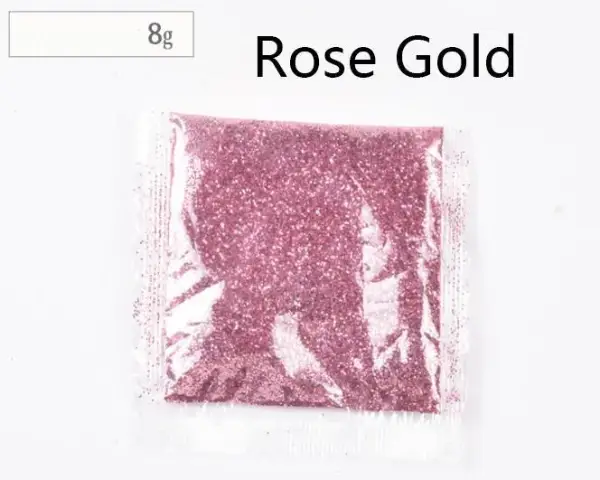 23 Colour Fine Glitter 8g per bag by Resin Art NZ