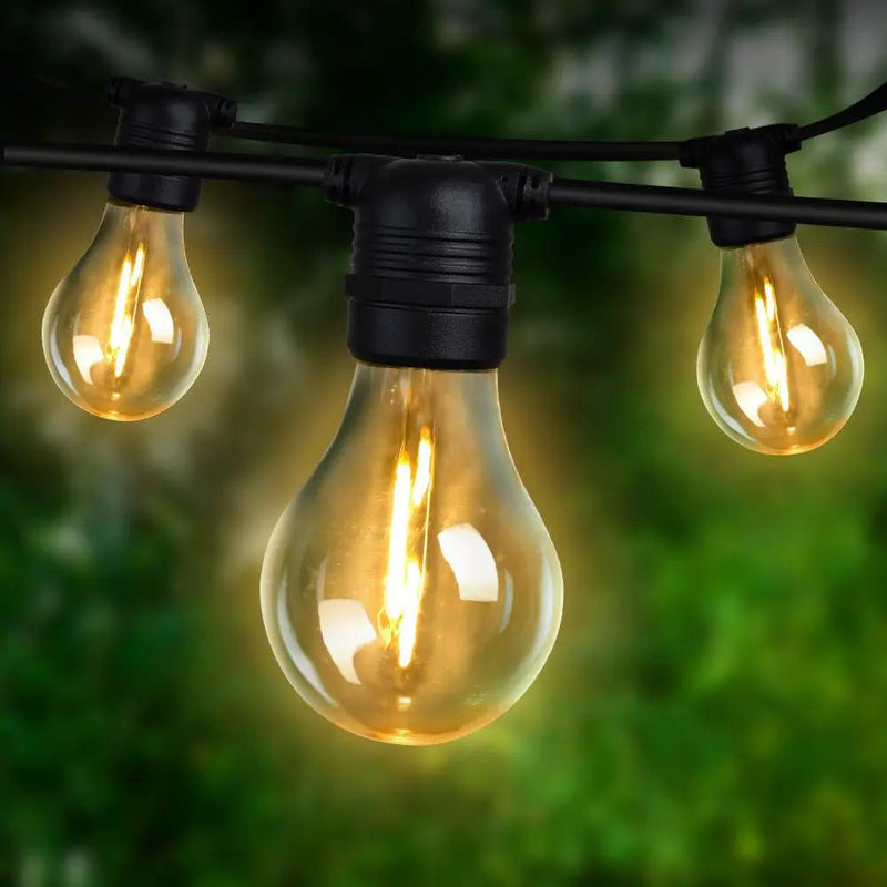 SportZone.co.nz Occasions > Lights 23m LED Festoon String Lights Outdoor Christmas Decorations Wedding Garden Party 23m LED Festoon String Lights Outdoor Christmas Decorations Wedding Garden Party