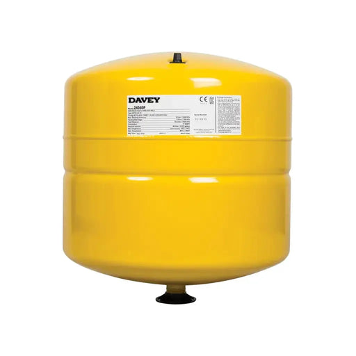 Davey Supercell Pressure Tank - Captive Diaphragm, Potable Water Rated, 8L to 200L NZ by Filtration Station NZ