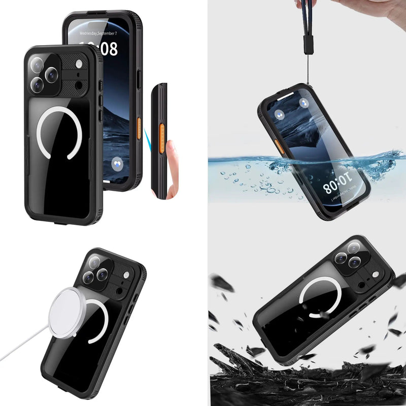 iPhone 17 Pro Max Waterproof Case by salelink.co.nz