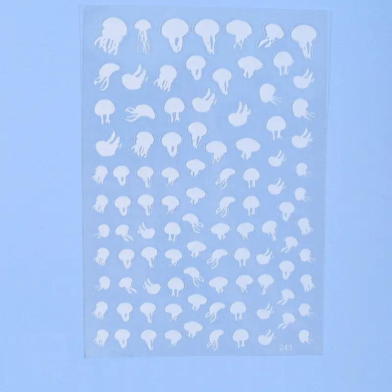 Multiple Flower Material Stickers - Sealed in Pocket Pack by Resin Art NZ