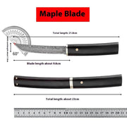M390 Steel Damascus Steel Japanese Fruit Knife Fengye Horse VG10 Damascus Steel 220mm by China Dropship