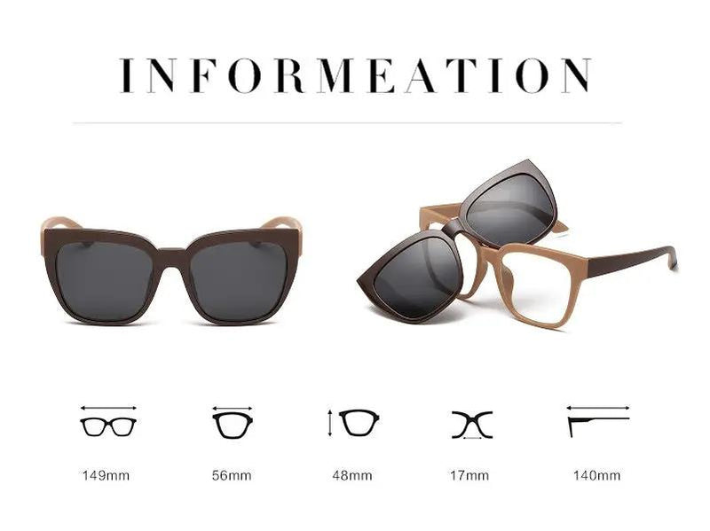 Removable Lens Sunglasses To Clear Lens by dealonline.co.nz