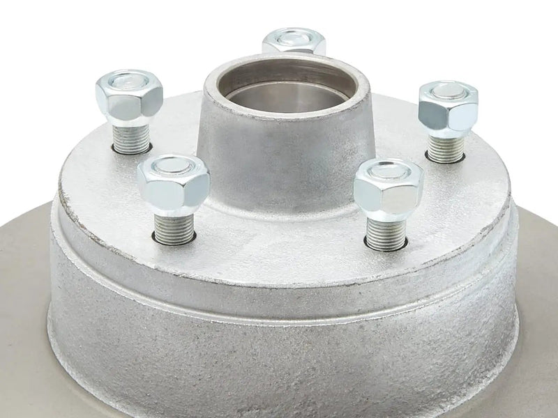 Trojan Trojan Hub Kits Disc Braked Trojan Hub Kit 5x4.5 Disc Braked Top Hat 1750kg With Integrated Rotor For Heavy Trailers Trojan Hub Kit 5x4.5 Disc Braked Top Hat 1750kg