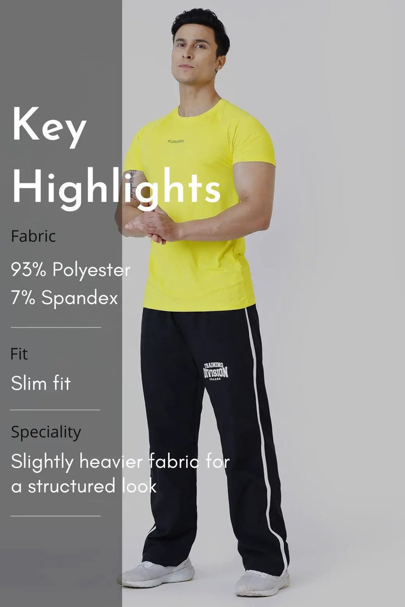 Dash T-shirt Yellow by Fuaark Nz