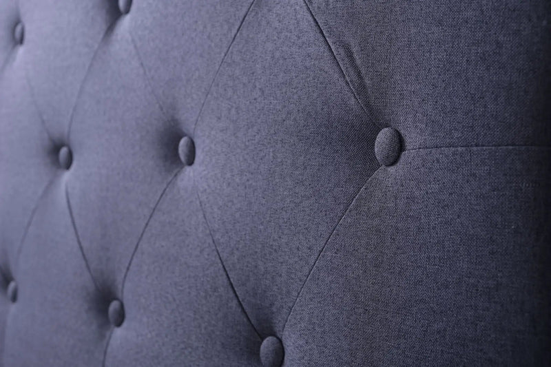 Fenland Headboard Grey King Single by sue-e furniture