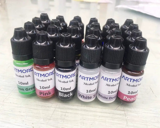 Liquid Epoxy Resin Dye Alcohol Ink- 10ml each by Resin Art NZ