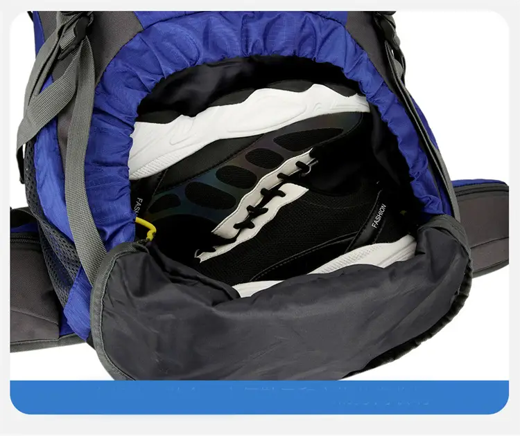 50L (45+5) Hiking Backpack – Waterproof Outdoor Camping & Climbing Daypack BDXJ61010 by ECOTREK