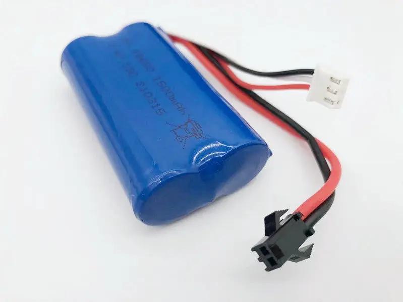7.4V 1500mAh Black Li-Po Rechargeable Battery for Drone by dealonline.co.nz