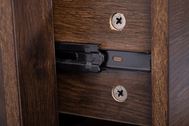 'Byron' Dark Oak Bedside Table by sue-e furniture