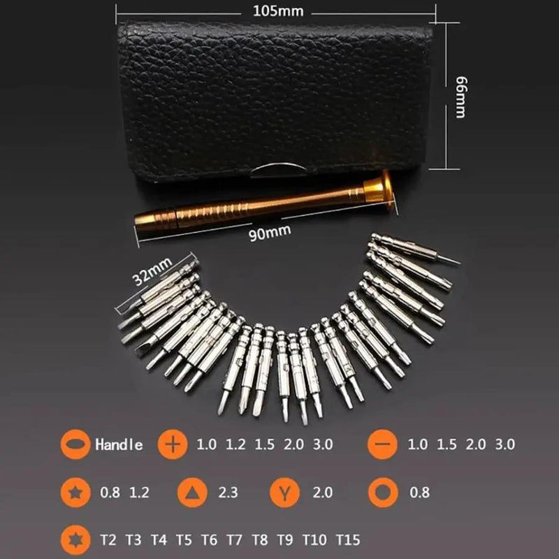 25 Mini Precision Screwdriver Set by That Watch Shop