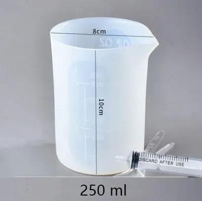 Silicone Measuring Cups for Resin Non-stick Mixing Cups, Precise Scale by Resin Art NZ