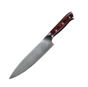 XINZUO 8 inch Chef Knives High Carbon Grade VG10 Japanese 73 layer Damascus Kitchen Knife Stainless Steel Gyuto Knife Rose Wood handle default by China Dropship