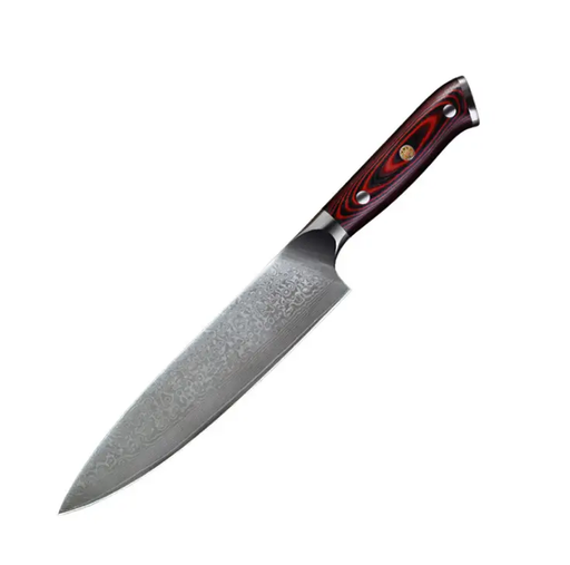 XINZUO 8 inch Chef Knives High Carbon Grade VG10 Japanese 73 layer Damascus Kitchen Knife Stainless Steel Gyuto Knife Rose Wood handle default by China Dropship