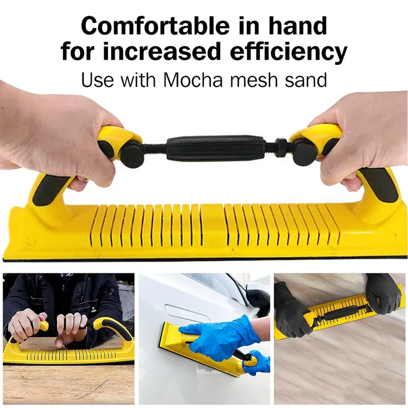 Adjustable Flex Longboard Hand Sanding File Block Hand Grinder by salelink.co.nz