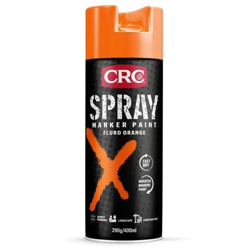 CRC Paints & Coatings Wholesale CRC Spray Marker Paint Fluro Orange 400ml (Pack of 6) CRC Spray Marker Paint Fluro Orange 400ml - Wholesale | Action Outdoors