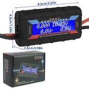 200AMP Volt Watt Meter by salelink.co.nz