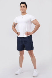 Delta Cargo Shorts Navy by Fuaark Nz