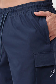 Delta Cargo Shorts Navy by Fuaark Nz