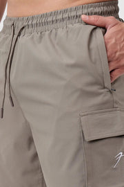 Delta Cargo Shorts Brown by Fuaark Nz