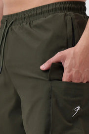 Delta Cargo Shorts Army Green by Fuaark Nz