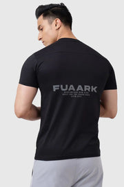 Pulse T-shirt Black by Fuaark Nz
