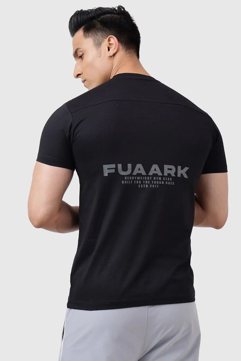 Pulse T-shirt Black by Fuaark Nz