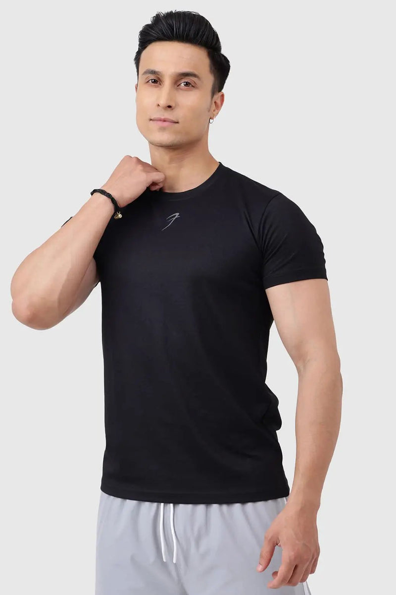Pulse T-shirt Black by Fuaark Nz