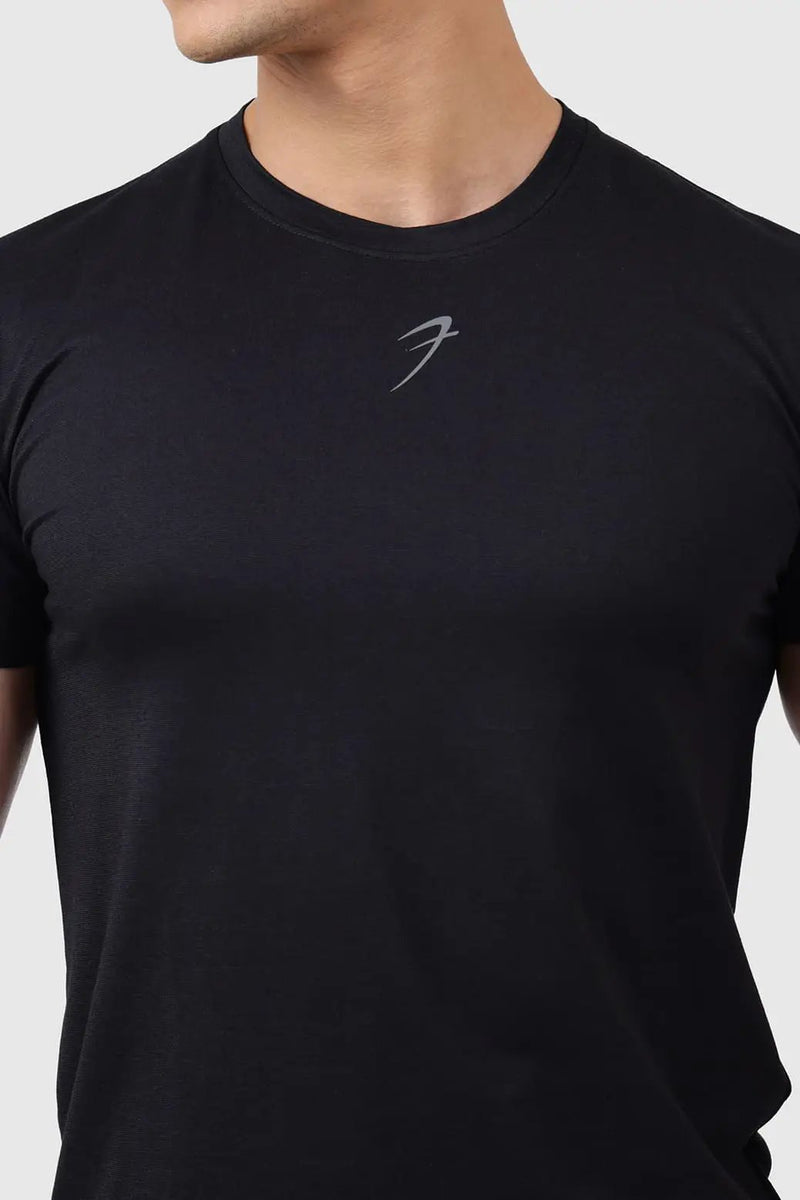 Pulse T-shirt Black by Fuaark Nz