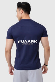 Pulse T-shirt Navy by Fuaark Nz