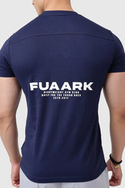 Pulse T-shirt Navy by Fuaark Nz