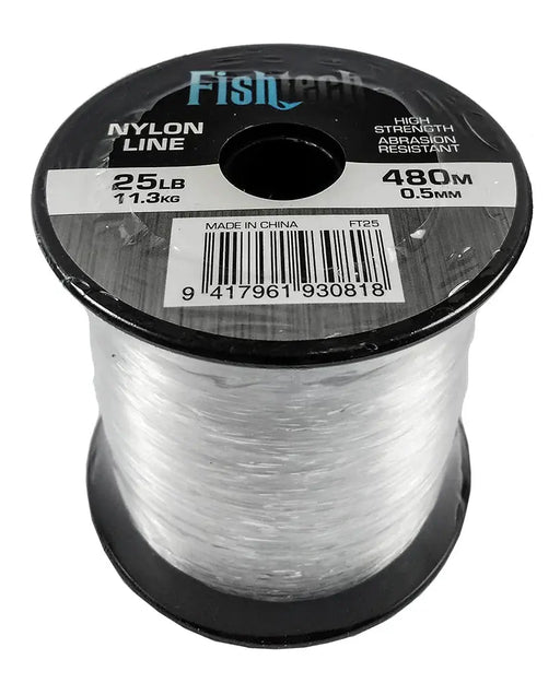 Nylon Fishing Line - 25LB - 480m Rolls by NZ Diver