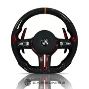 BMW Steering Wheel (Carbon Fiber+Perforated Leather) @25 by CARBONISE