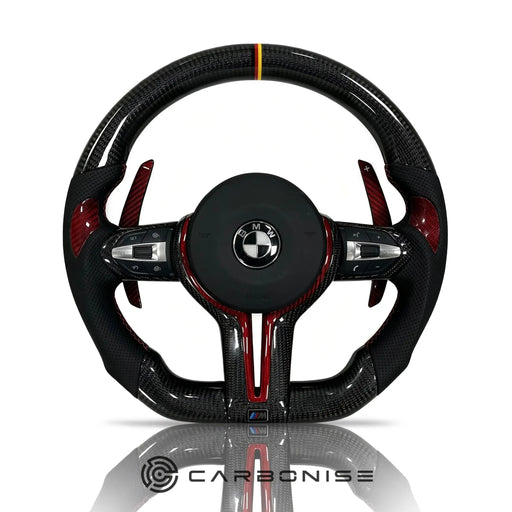 BMW Steering Wheel (Carbon Fiber+Perforated Leather) @25 by CARBONISE