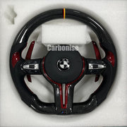 BMW Steering Wheel (Carbon Fiber+Perforated Leather) @25 by CARBONISE
