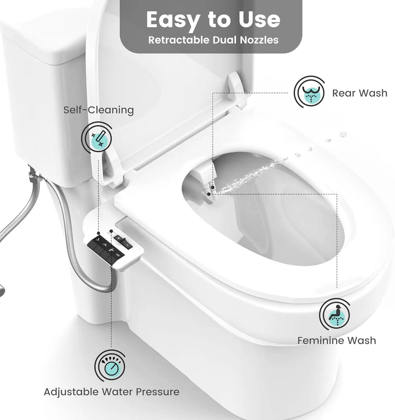 Bidet Spray Attachment by salelink.co.nz