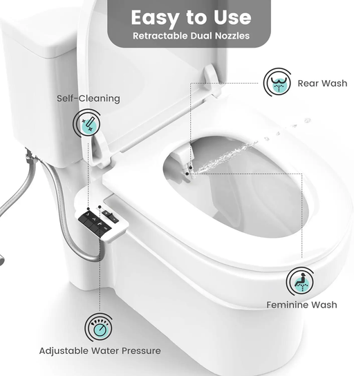 Bidet Spray Attachment by salelink.co.nz