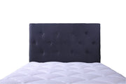 Fenland Headboard Black King Single by sue-e furniture