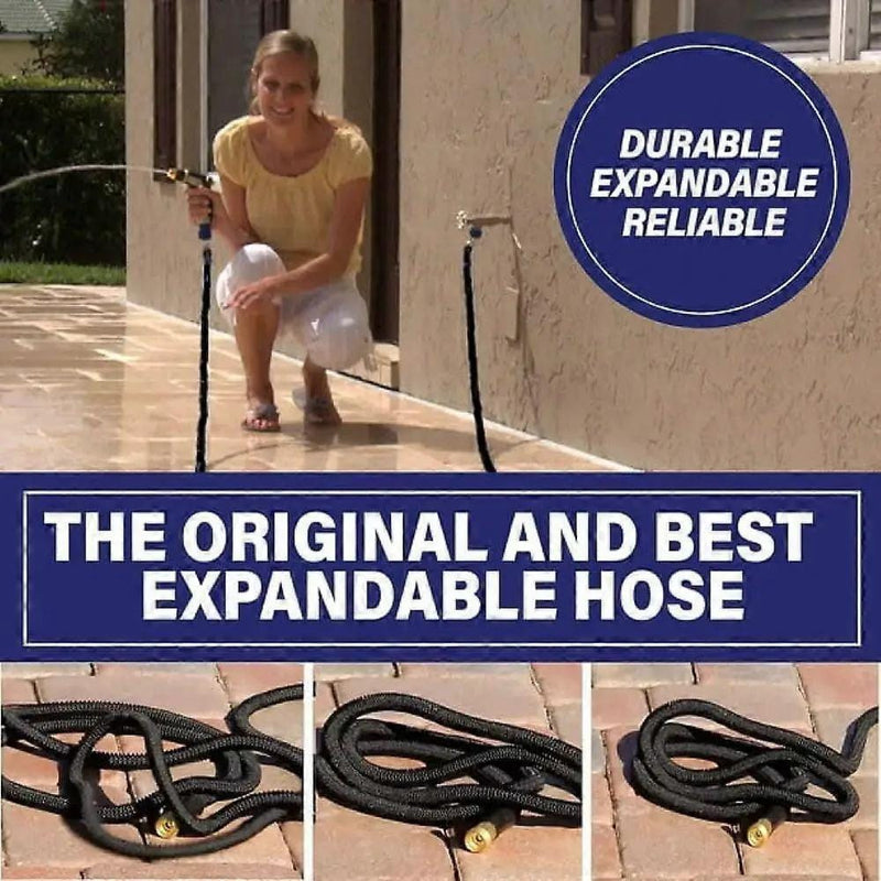 SportZone.co.nz Home & Garden > Garden Tools > Garden Hoses 25ft Garden Hose - Lightweight Flexible Water Hose 5m-15m Range 25ft Garden Hose - Lightweight Flexible Water Hose 5m-15m Range