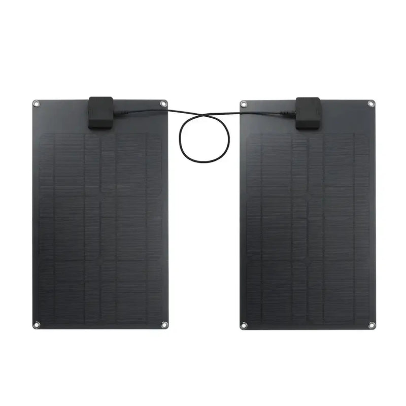25W Portable Solar Panel Charger with USB & 12V DC Output by Habicare