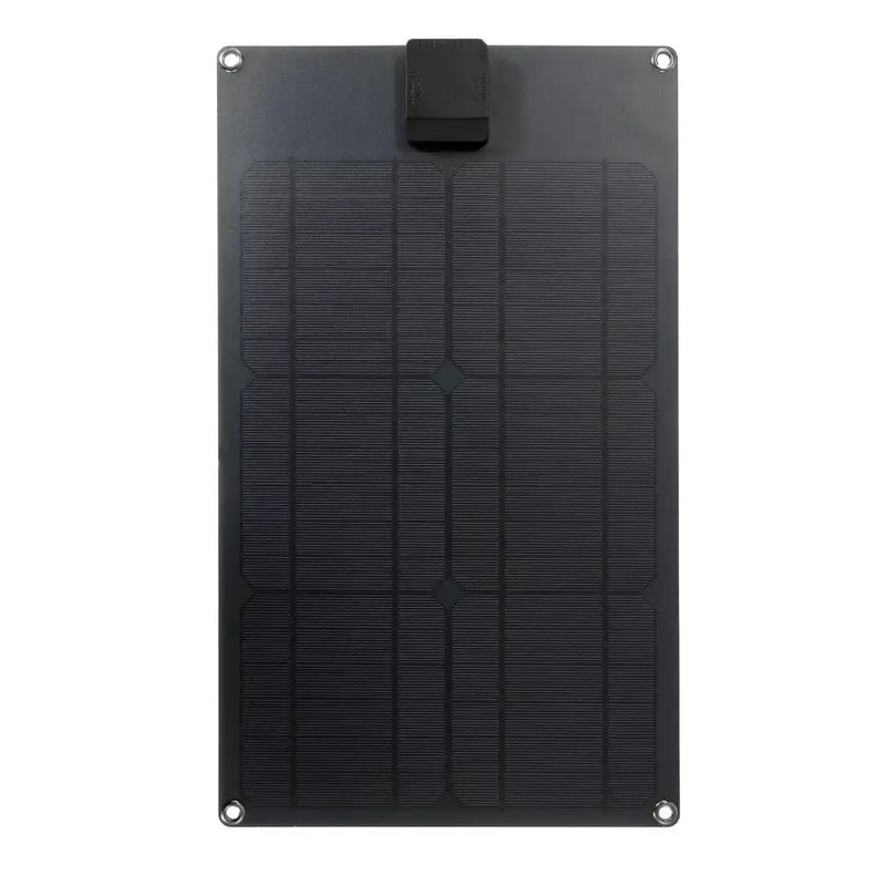 25W Portable Solar Panel Charger with USB & 12V DC Output by Habicare