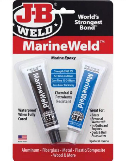JB Weld MarineWeld Epoxy Twin Pack 28.4g each - 8272 by Racing Pro NZ Ltd