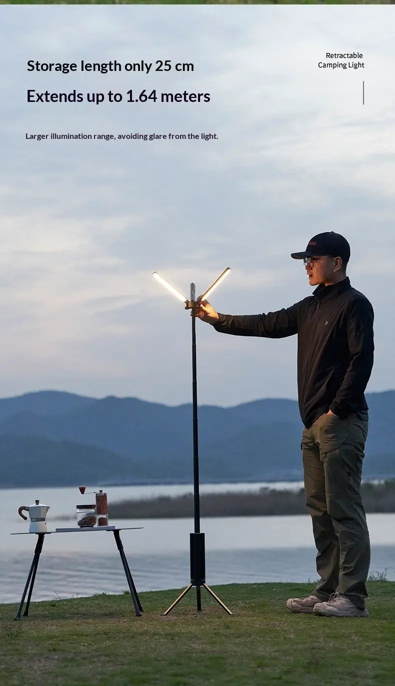 Action Outdoors Limited Outdoor Telescopic Camping Light Outdoor Telescopic Camping Light