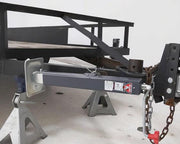 3625kg Square Trailer Jack - Side Mount - 380mm Travel by Trojan