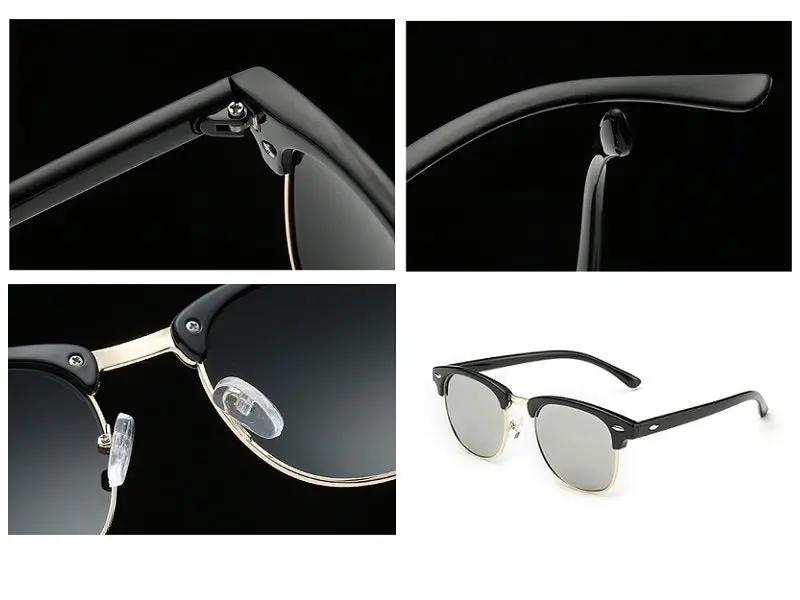 SILVER Mirror Lens HD Polarized Lens Sunglasses Anti-Blue Ray Hydrophobic by dealonline.co.nz